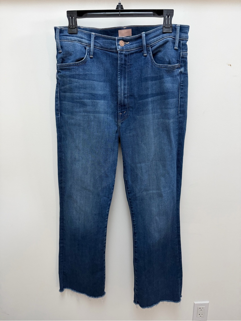 MOTHER women’s Blue Straight Jeans